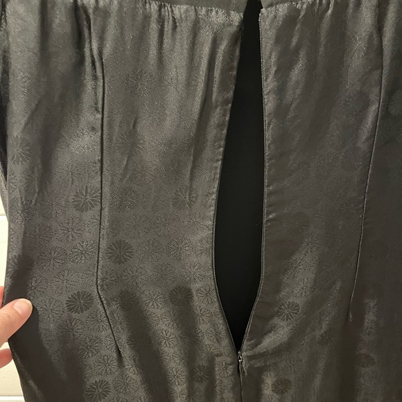 🖤 COQUETTE EN SOIE – Sheer Black Dress – Size M - Picture 5 of 11